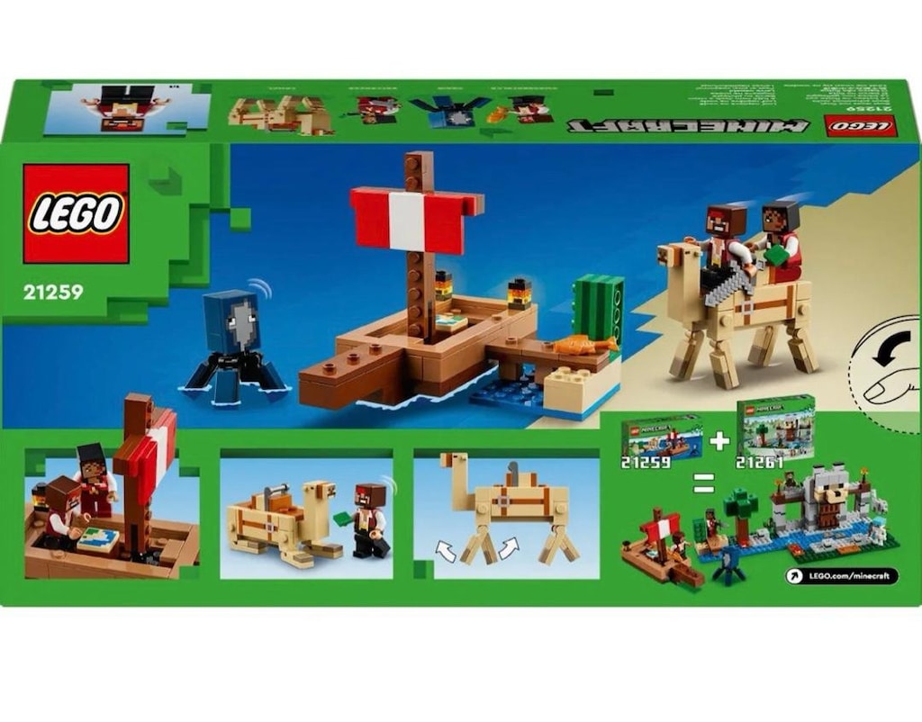 Lego Minecraft Korsan Gemisi Yolculuğu - 2