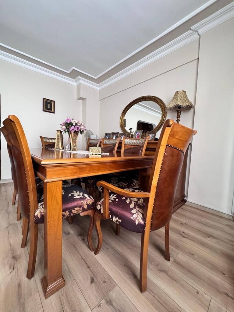 KLASİK EL YAPIMI SALON VE YEMEK ODASI TAKINMI - 5