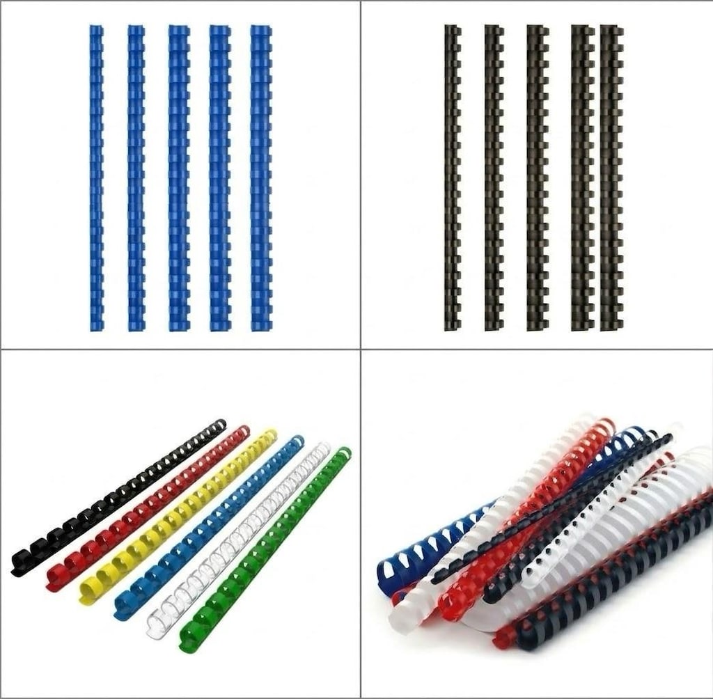 Plastik Spiral - Her Renk ve Boyutta (6mm - 38mm arası,10 değişik çapt - 2