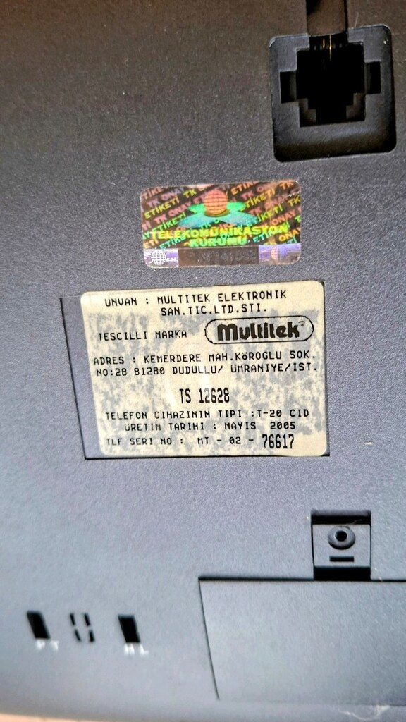 Multitek, Masa Telefonu, Karşıyaka-İzmir - 3