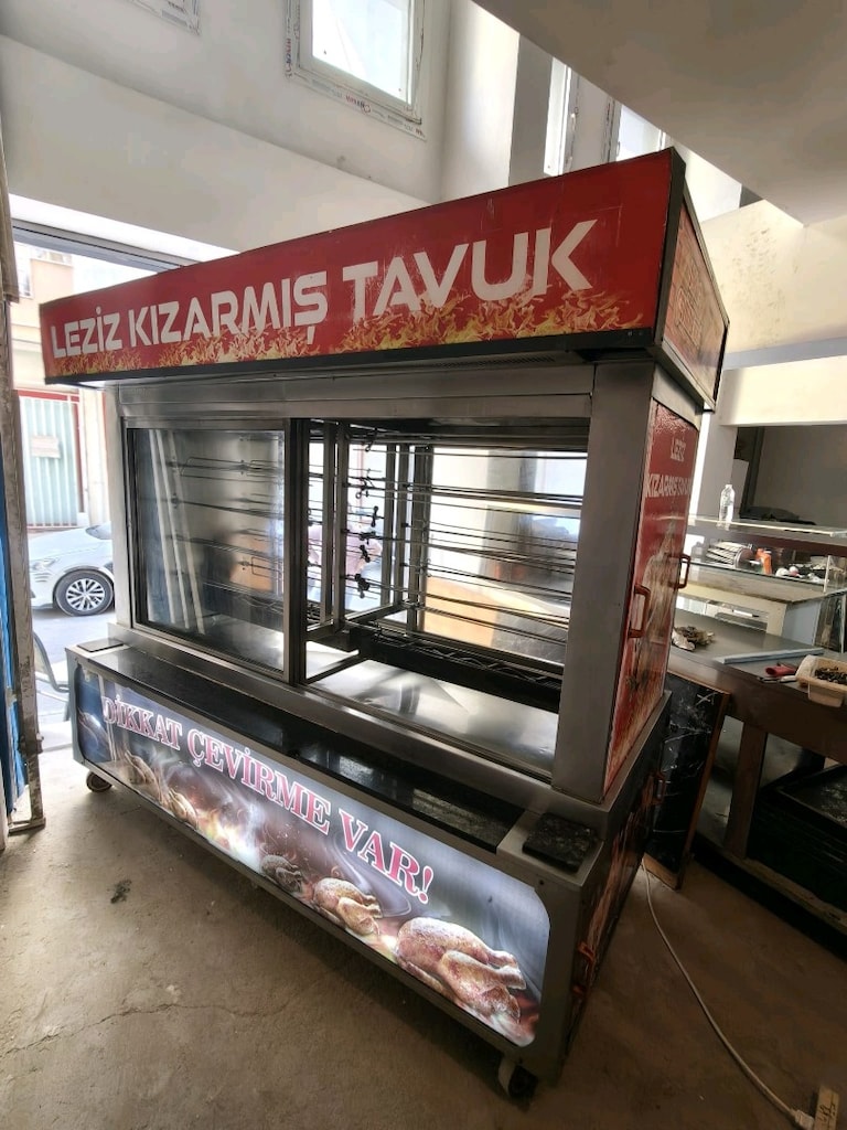 kızarmış tavuk çevirme makinesi - 5