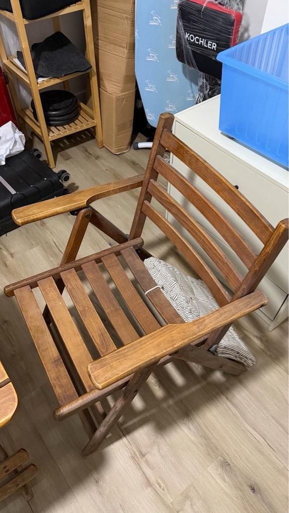 %100 Ahşap Bahçe Takımı - 4