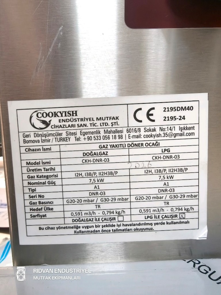 alttan motorlu döner ocağı tüplü döner ocağı motorlu döner makinası - 4