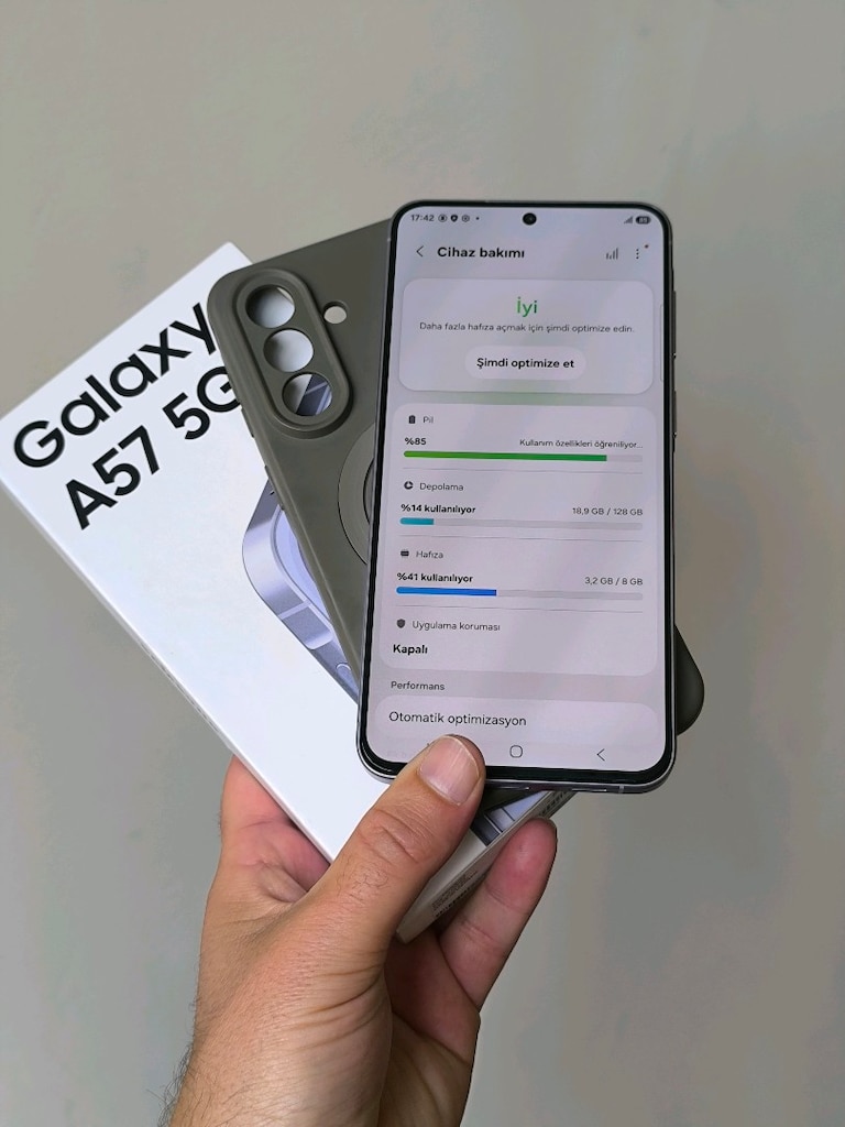 TR 24 AY GARANTİ SAMSUNG GALAXY A57 5G 128/8 10 GÜNLÜK TAKAS OLUR - 4