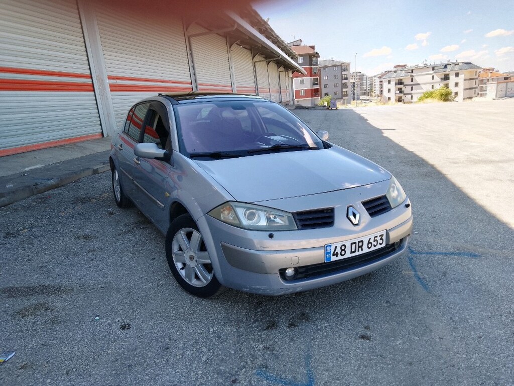 Değişen siz Megane 2 panoramik cam tavan - 13