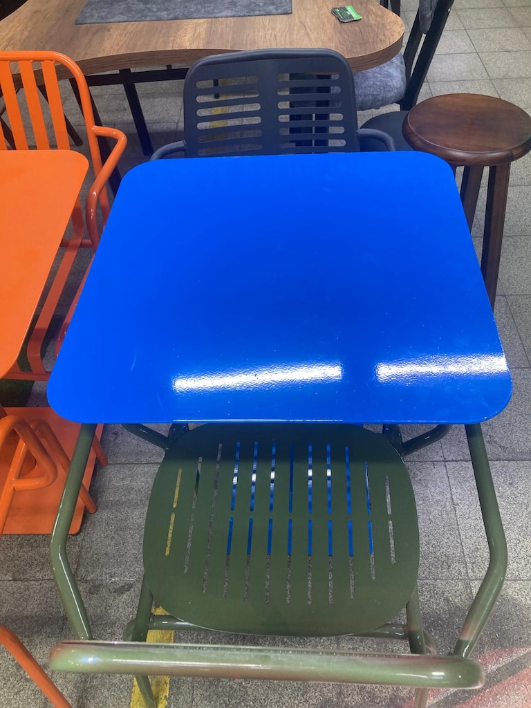 DEMİR MASA SANDALYE TAKIMI CAFE RESTAURANT ÇAY BAHÇESİ DIŞ MEKAN - 10
