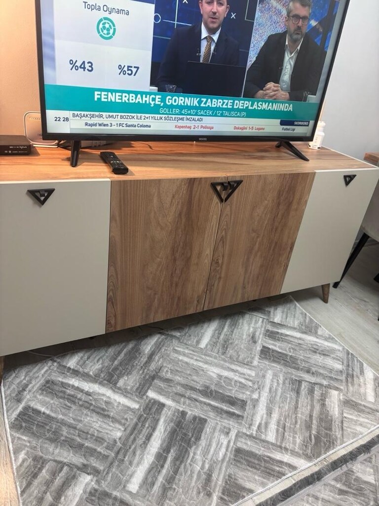 Cetmen yemek masası konsol 6 adet sandalye - 3