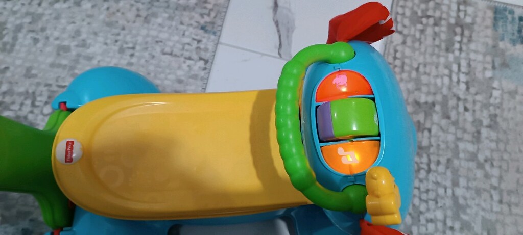 Fisher Price Melodili Fil Yürüteç - 5