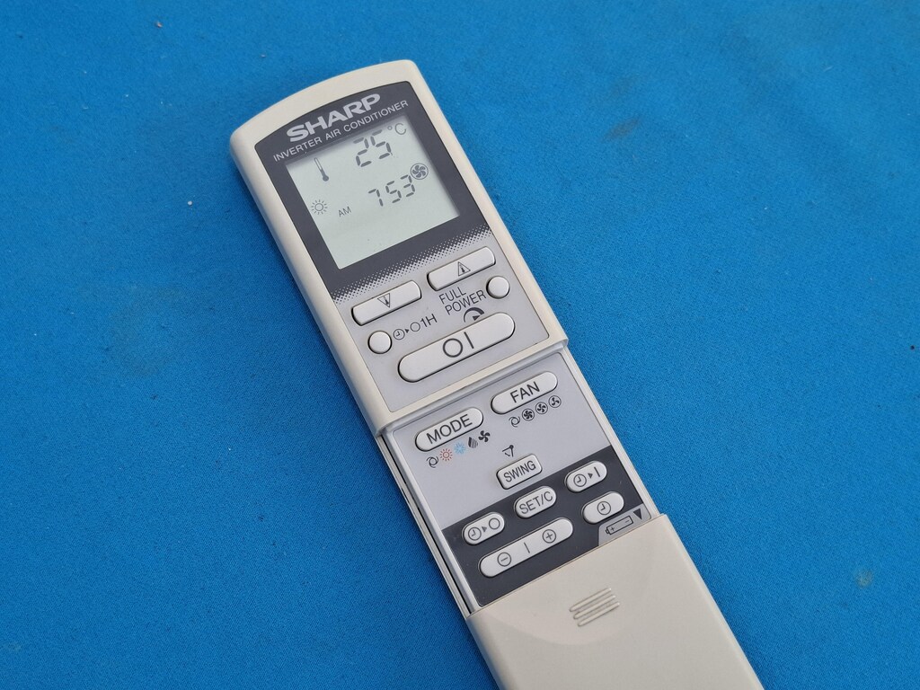 Sharp CRMC-A442JBE0 Orjinal Klima Kumandası - 6