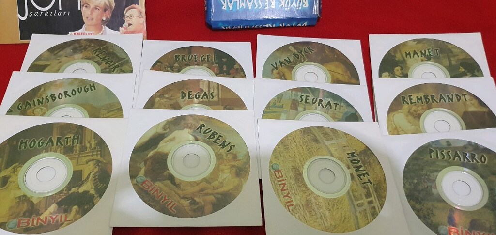 KİTAP ve BELGESEL CD KARTONU - 12