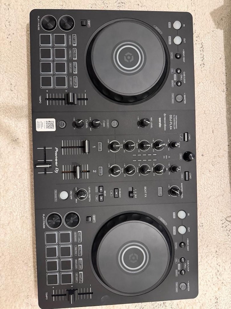 DDJ FLX4 & SENNHEİSER HD25 - 3