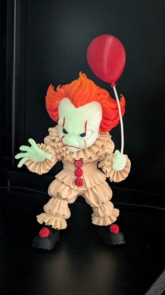 PENNYWISE KORKUNÇ PALYAÇO FİGÜR 3DBASKILAB - 3