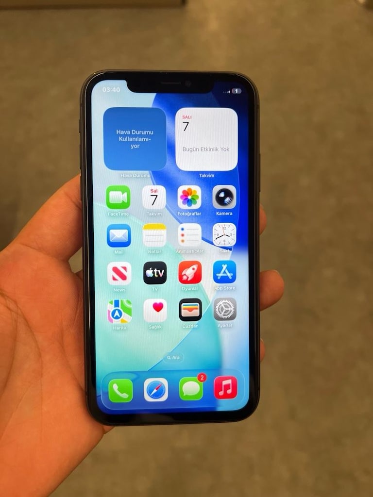 iPhone 11 64 GB % 83 Türkiye Cihazı Hatasız - 3