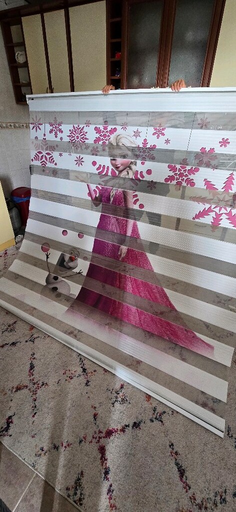 stor perde 210x200 temiz sağlam aparatı tam - 5