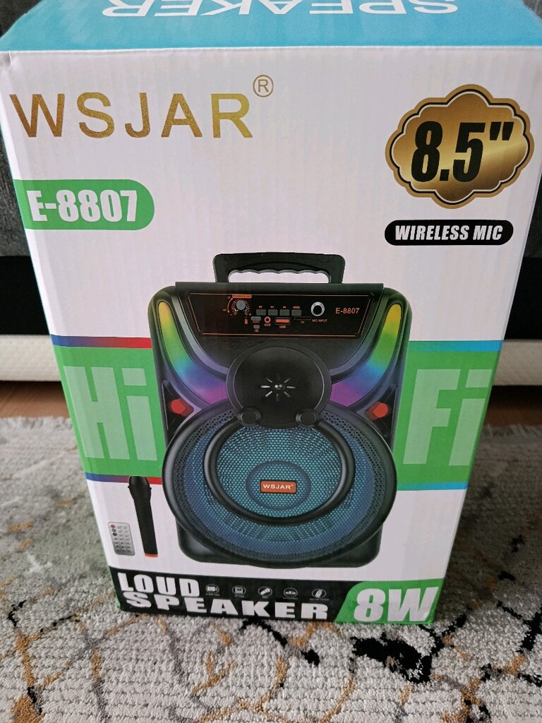 wsjar E-8807 Wireless Speaker - 6