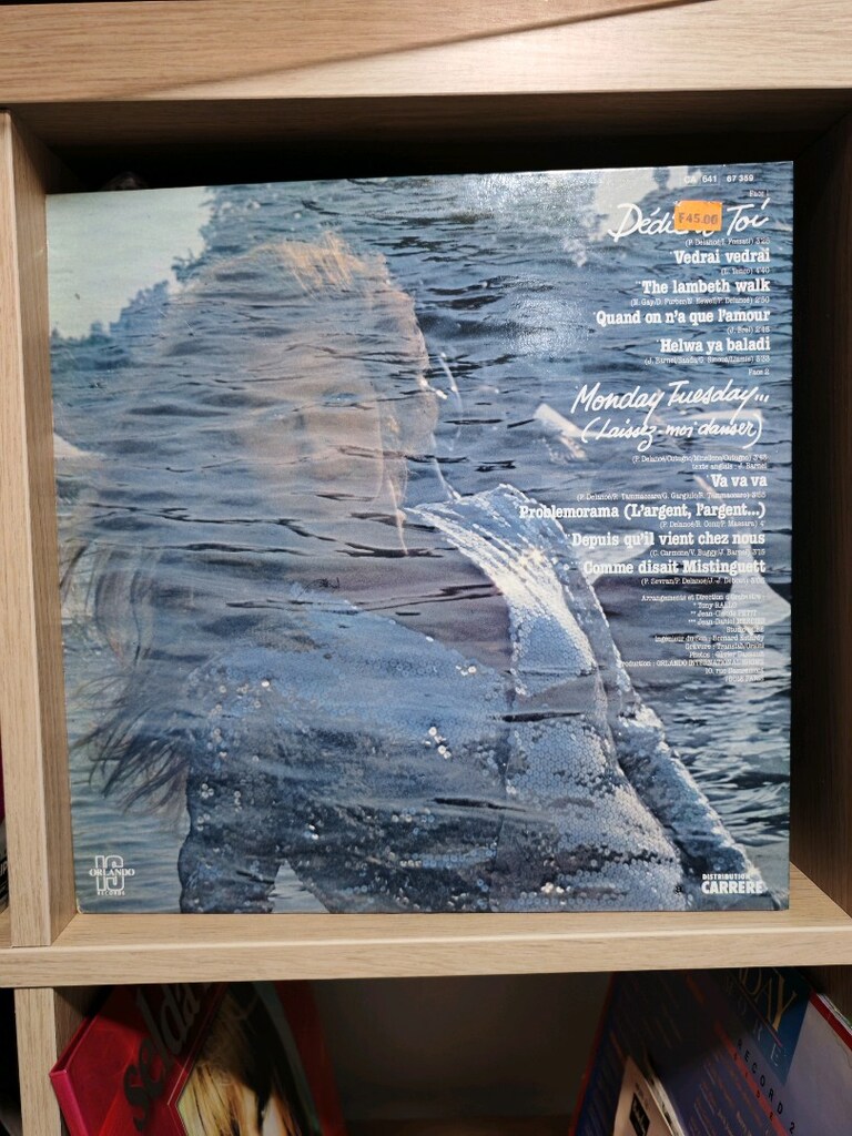 Dalida & Dedie A Toi, Monday Tuesday LP - 2