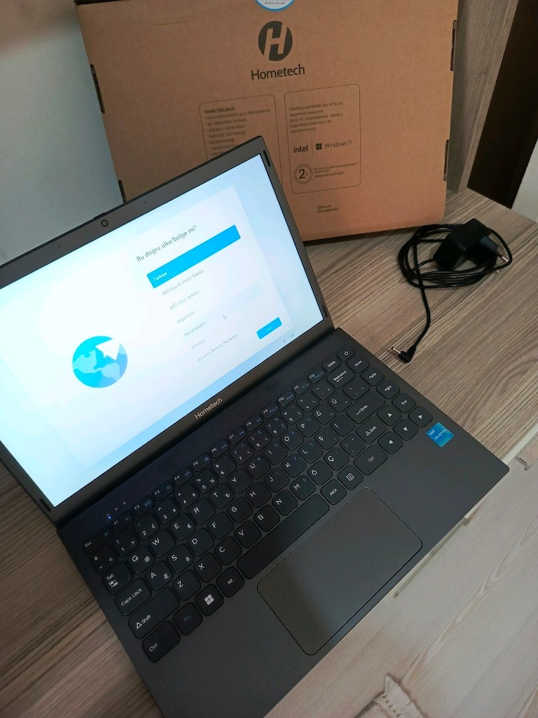 Hometech Alfa 620C N4020 4 GB 128 GB SSD UHD Graphics 14.1" Notebook - 2