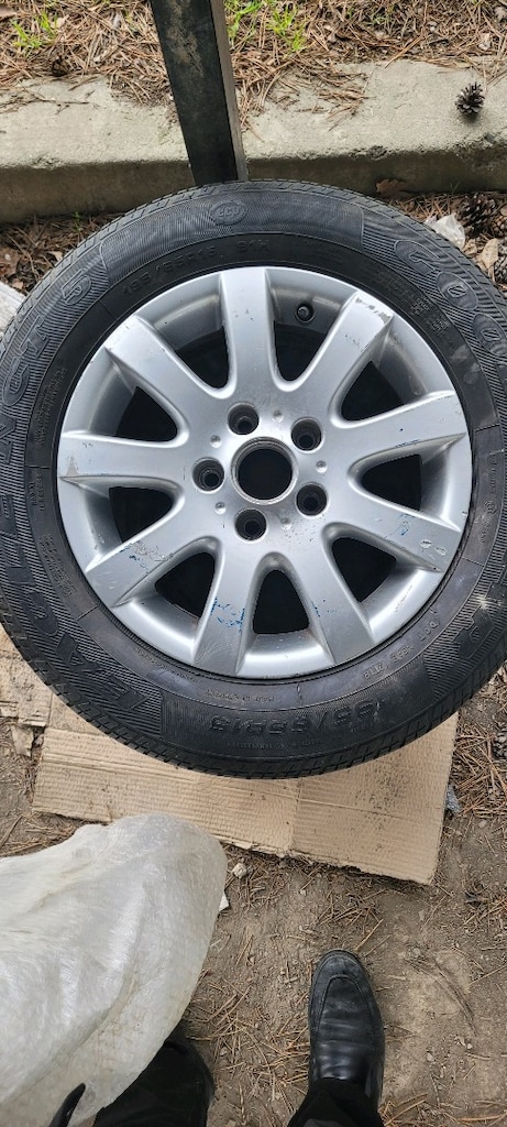Volkswagen Golf Mk5 Borbet 15 inç jant lastik tek adet