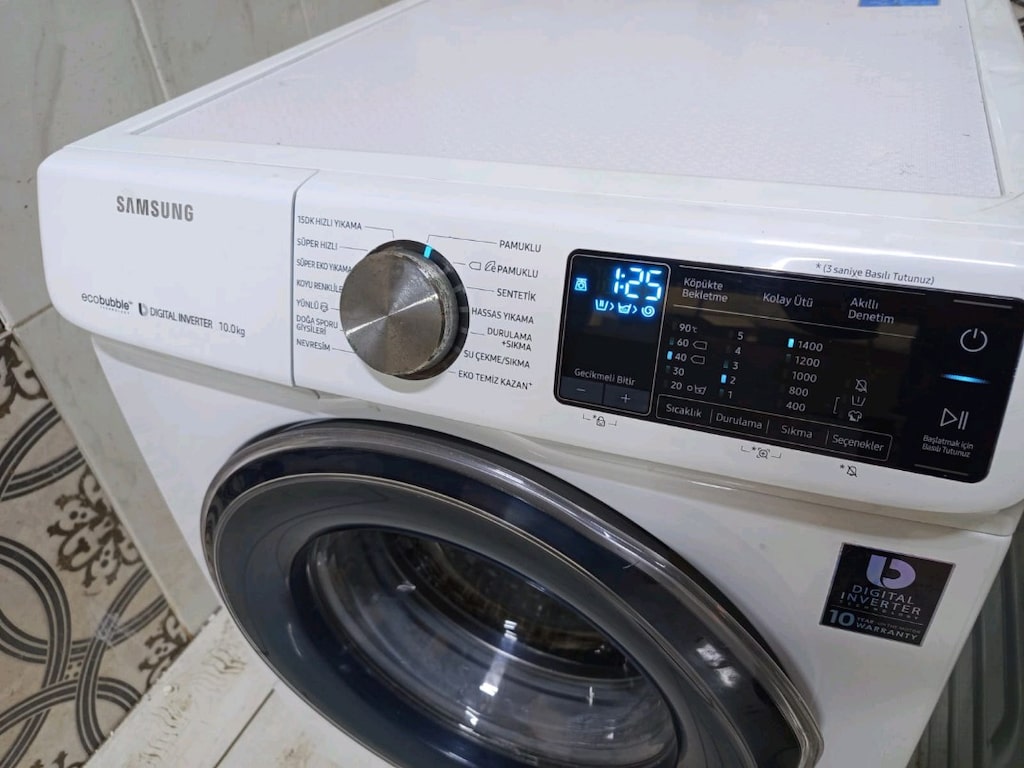 10 kilo Samsung çamaşır makinesi - 4
