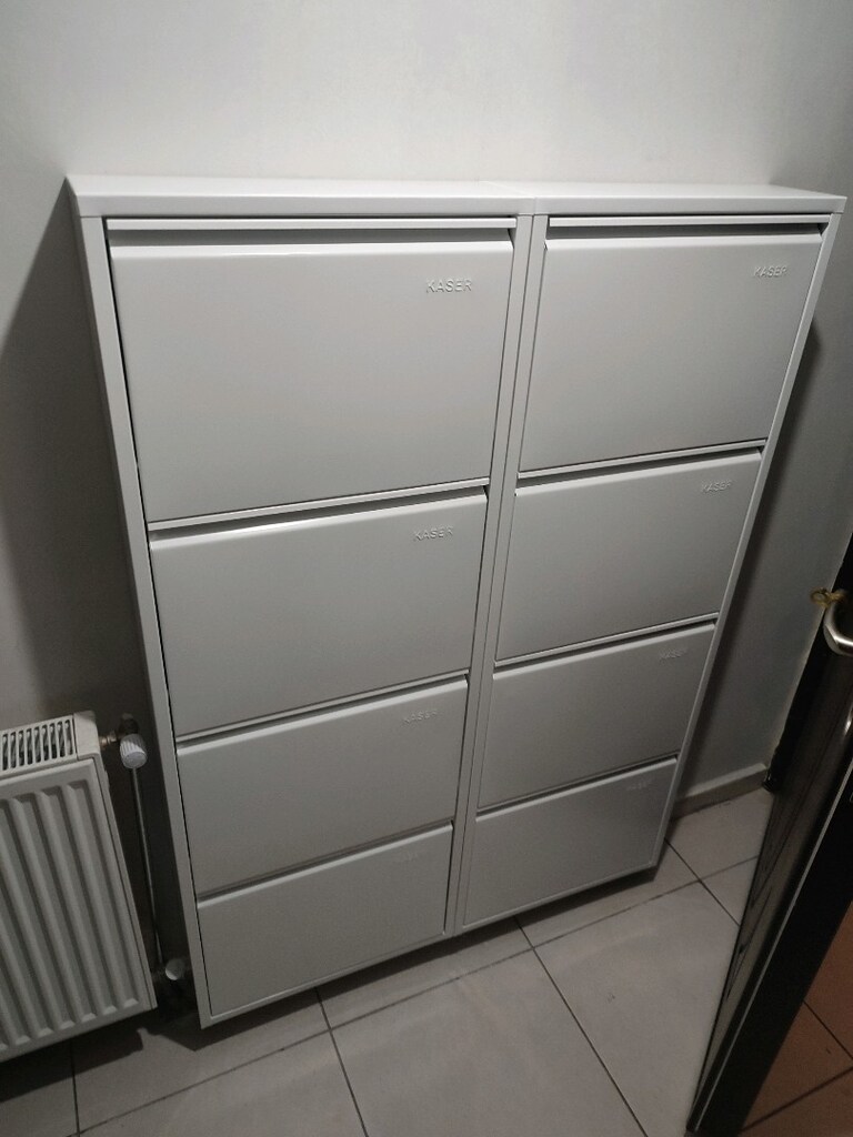 KASER 4+4 KAPAKLI METAL AYAKKABILIK - 6