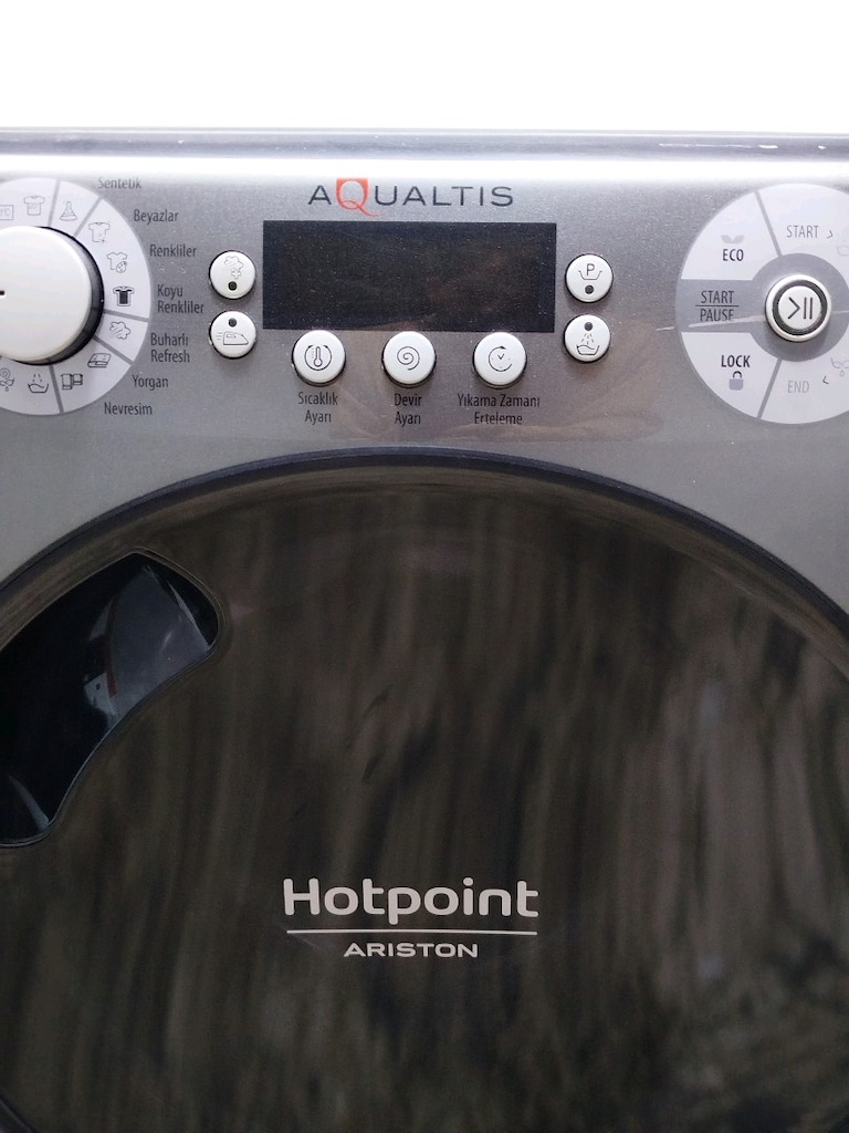 AQUALTİS 9 KG ÇAMAŞIR MAKİNESİ İZMİR İÇİ 3 AY GARANTİMİZ VARDIR - 4
