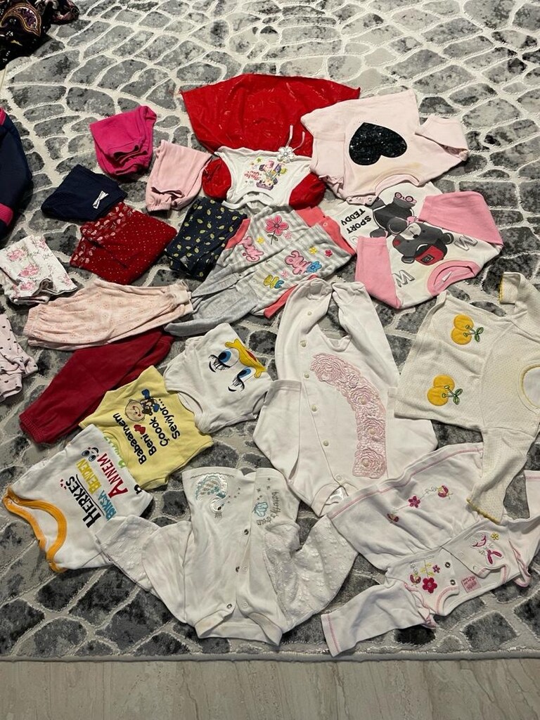 Yenidoğandan 1 yaşa kadar kız bebek kıyafetleri bebek taşıma çantası - 5