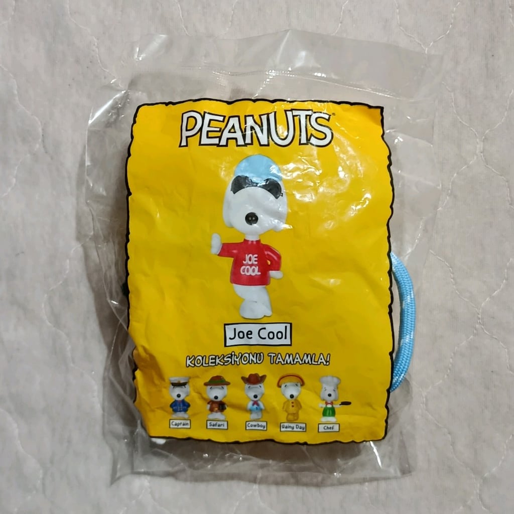 'Joe Cool Snoopy' Figür Çanta Charmı {Peanuts} - 2