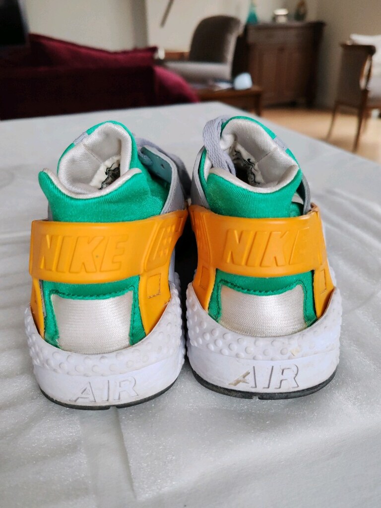 ORJİNAL AİR HUARACHE LUCİD GREEN SPOR SNEAKER KOŞU YÜRÜYÜŞ FİYNESS VİP - 3