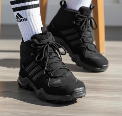 ‼BİTTİ SON 40‼‼ADIDAS TERREX SWIFT R2GORE-TEX OUTDOOR SiYAH