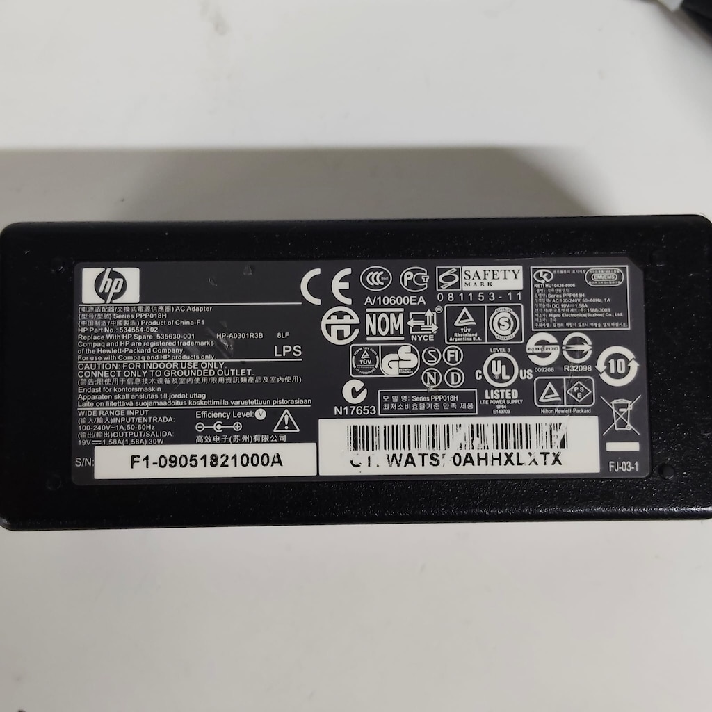 Orijinal HP 534554-002 19V 1.58A 30W adaptör ,şarj aleti - 7