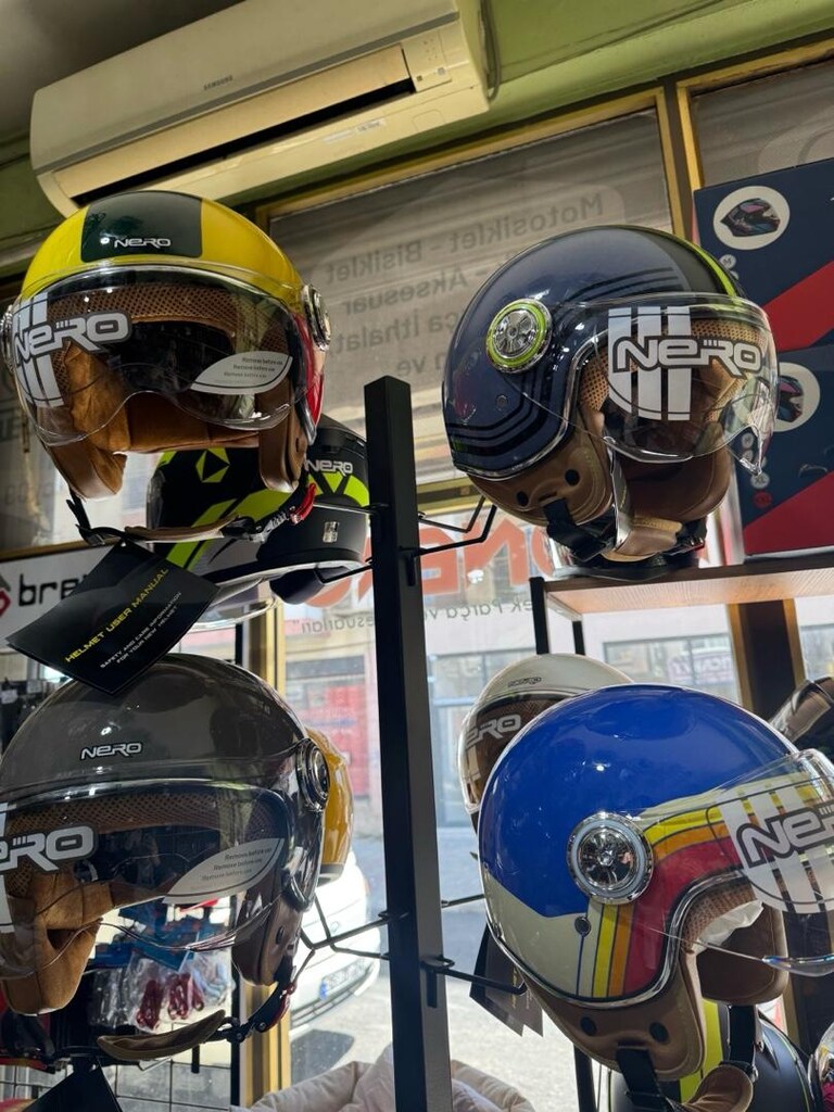vespa kaskı çok şık rengarenk - 4