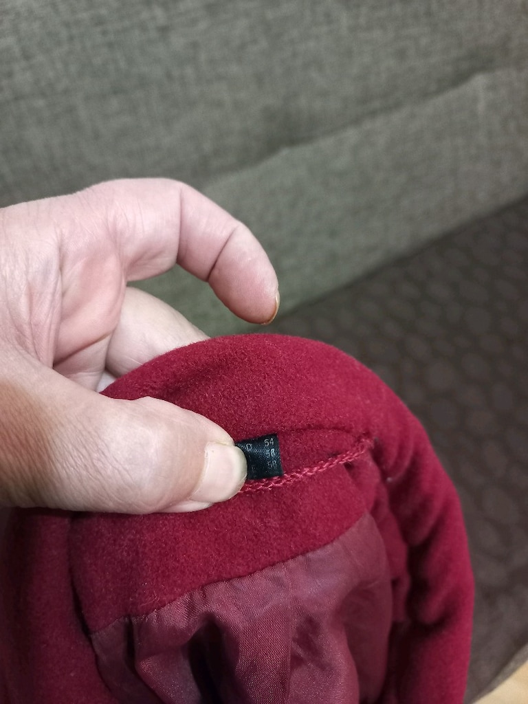 bordo kaşe kaban - 9