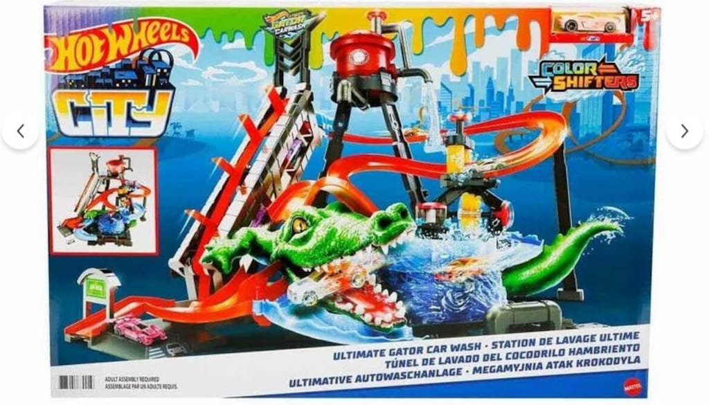 HOT WHEELS Renk Değiştiren Arabalar Timsah Oyun Seti Ftb67 - 7