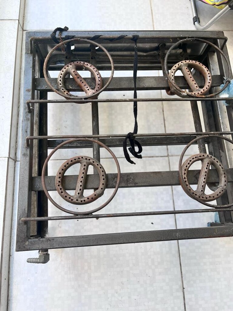 4 Gözlü Sanayi Tipi Tüplü Ocak – Endüstriyel Set Üstü LPG Ocak - 3
