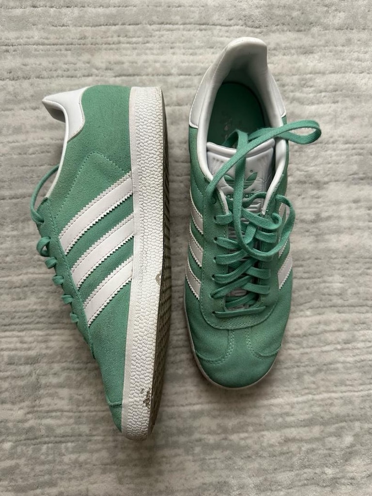 Adidas Gazelle Yeşil Süet Ayakkabı - 4