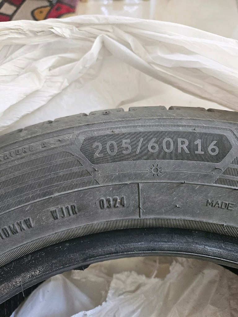 ACİL 4 adet 205/60R/16 lassa goodyear - 7