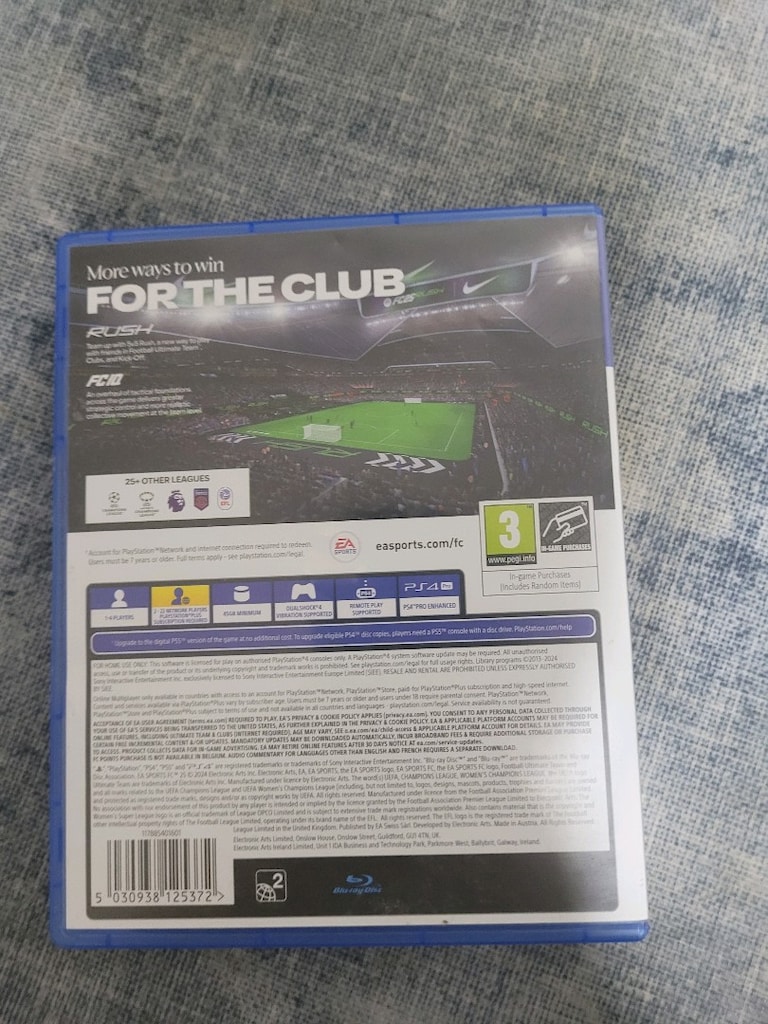 Fc 25 PS4-PS5 Uyumlu Temiz Oyun - 3