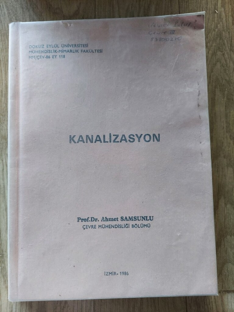 Çevre Mühendisliği Kitapları 17 adet - 15