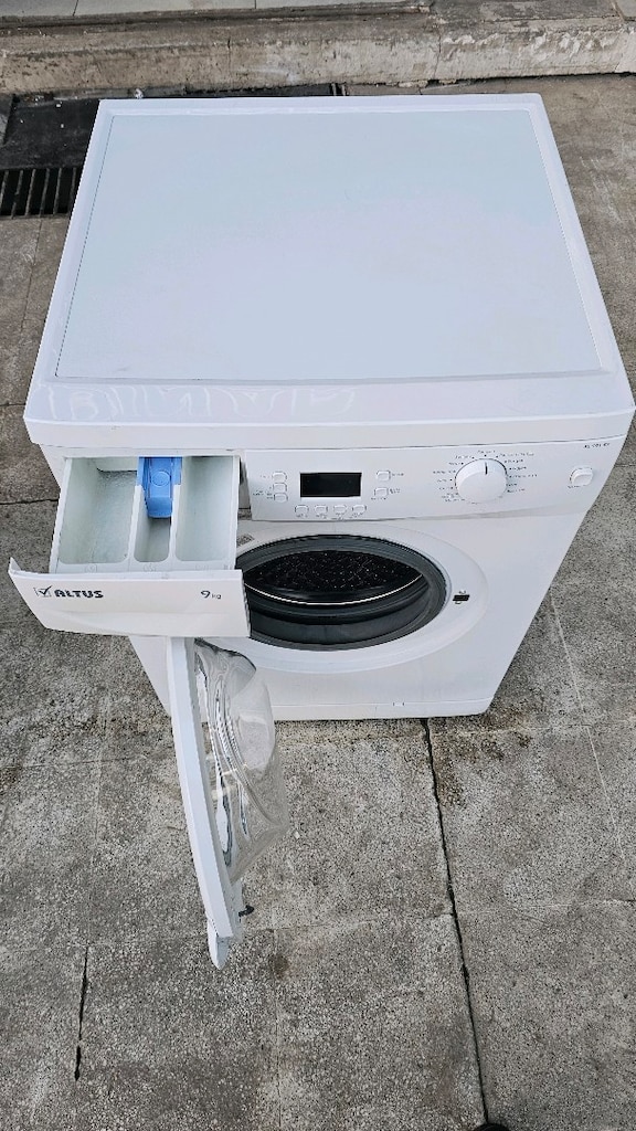TEKNİK SERVİSTEN 9 KG ALTUS ÇAMAŞIR MAKİNESİ - 4