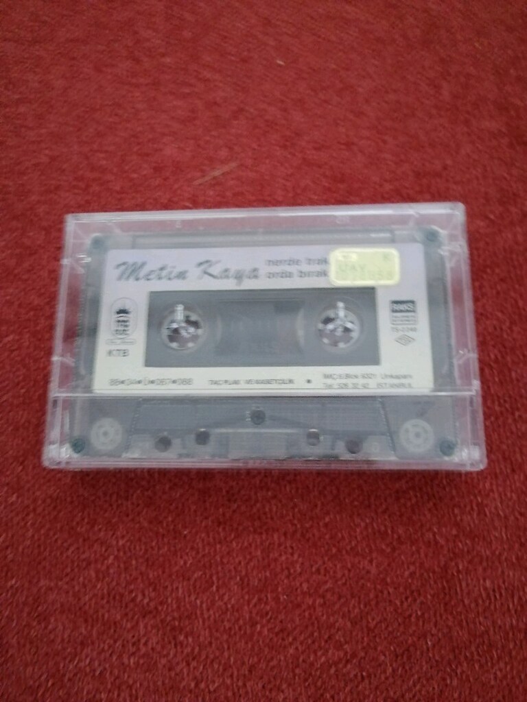 METİN KAYA /NERDE TRAK ORDA BIRAK KASET NADİR BULUNUR - 5