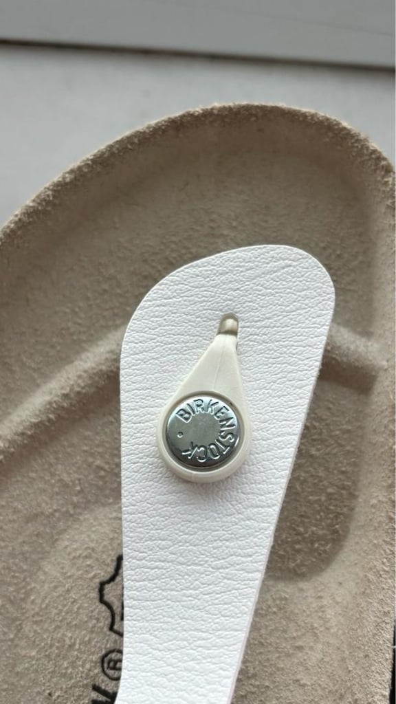 ALMANYA’DAN ORİJİNAL, BIRKENSTOCK BEYAZ TERLİK - 6