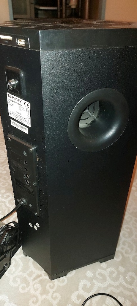 Pasif subwoofer ve uydu hoparlör - 5