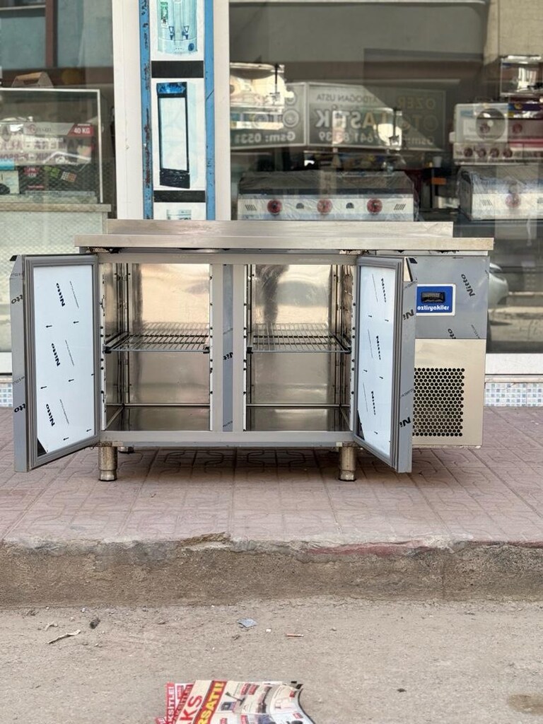 tezgah altı dolap tezgah altı krom soğutucu dolap endüstriyel dolap - 14