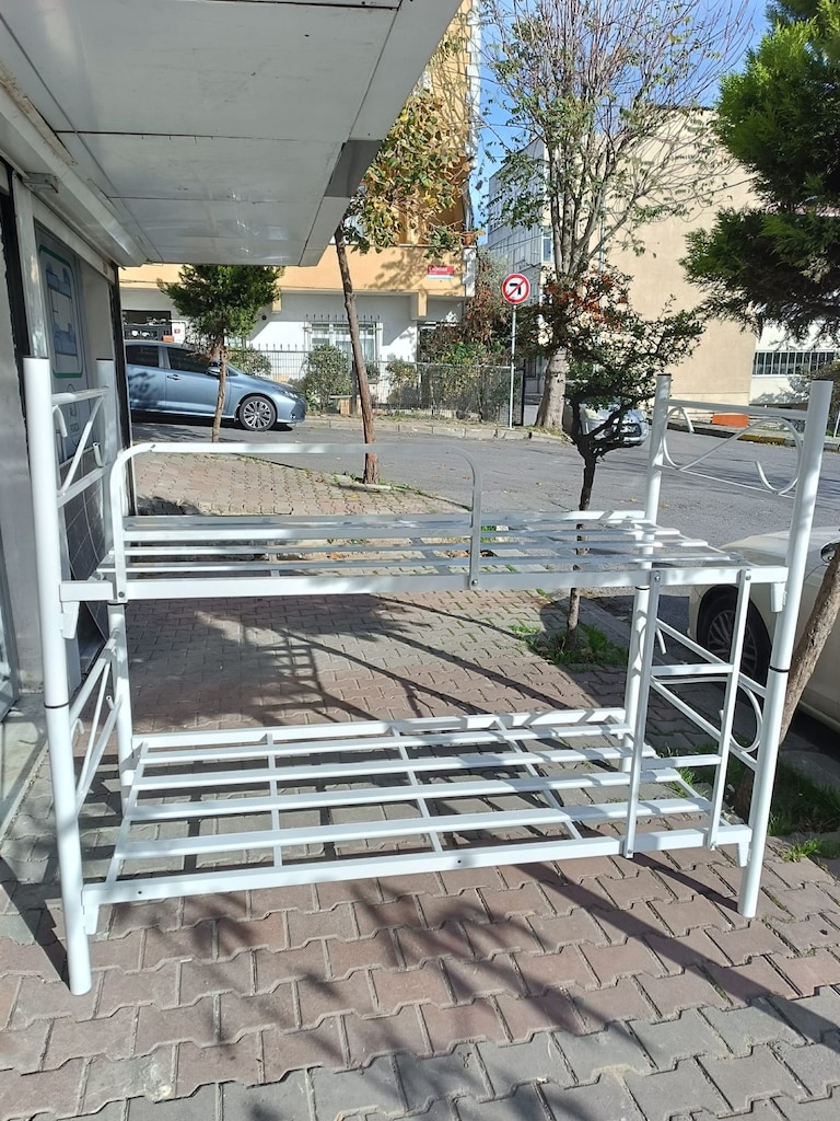 BEYAZ RENKLI SIFIR EV TIPI YATAKLI RANZA - 3