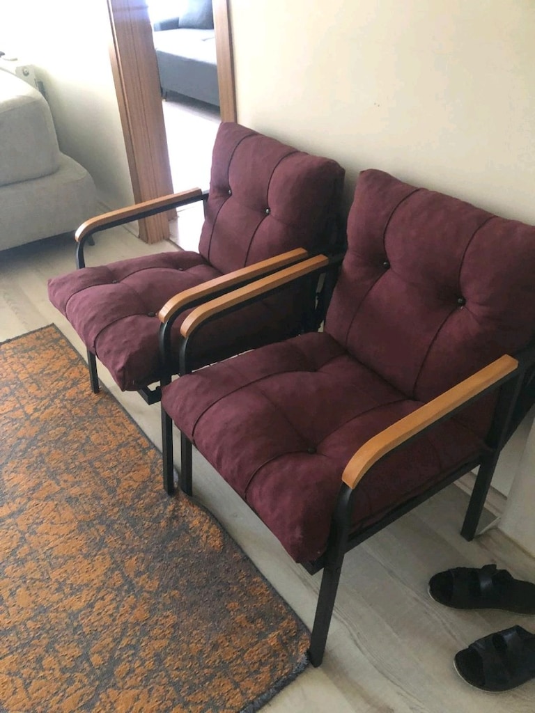 Yeni L koltuk 2 li koltuk,baza başlıklı yatak ve mutfak takımı - 3