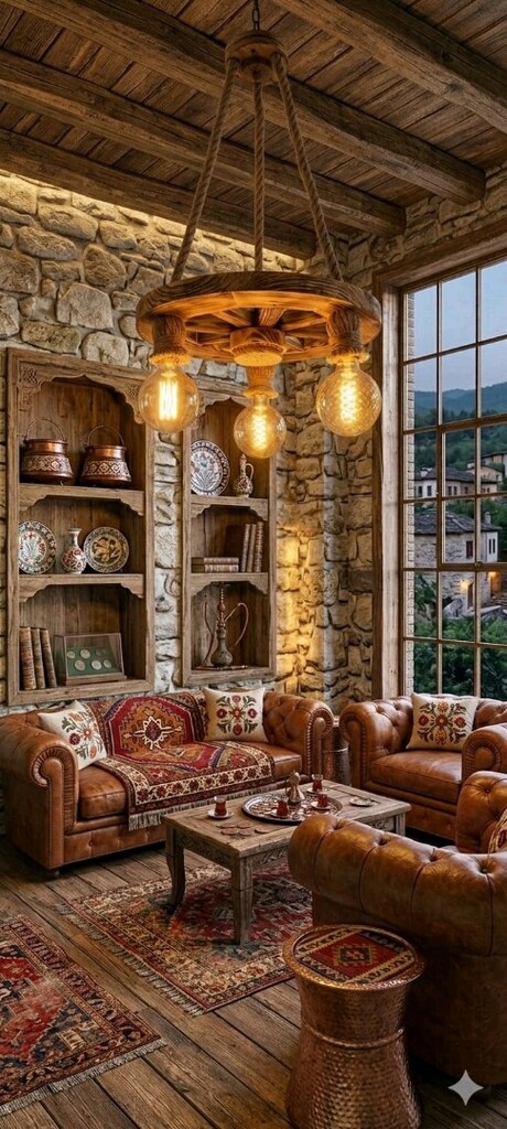 tamamı kendi imalatım eskitme yapılmış vernikli - 2