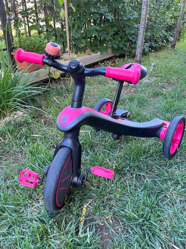 Globber 3 Tekerlekli Bisiklet 4in1 - Pembe Renk - 8