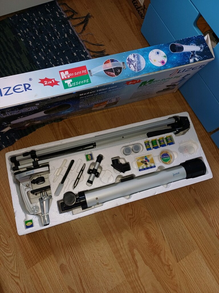 Lizer 2in1. mikroskop&teleskop model:TWMO-0406 - 4