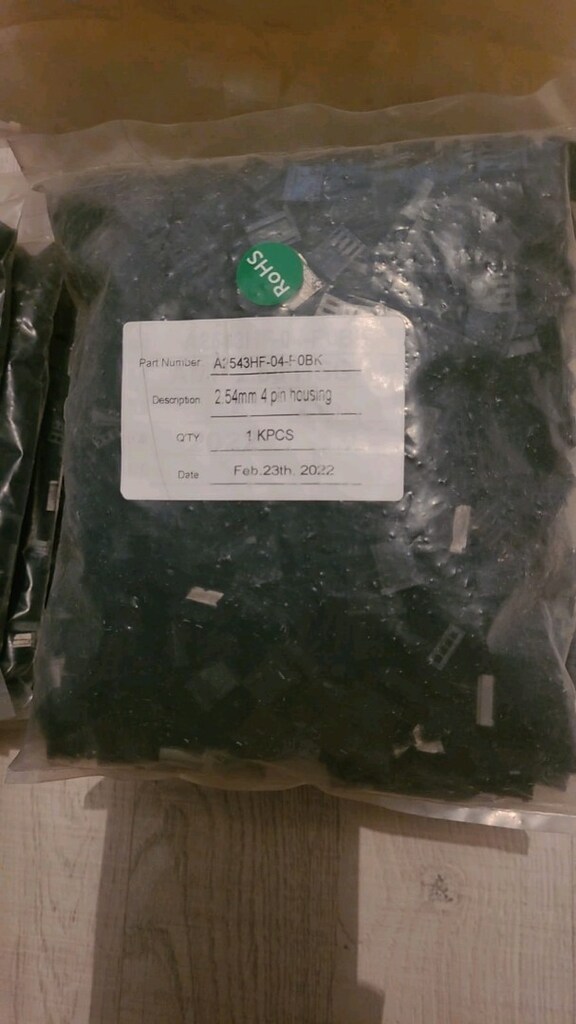 A2543HF-04-P0BK 4 Pin Siyah Konnektör – 1.000 Adet - 3