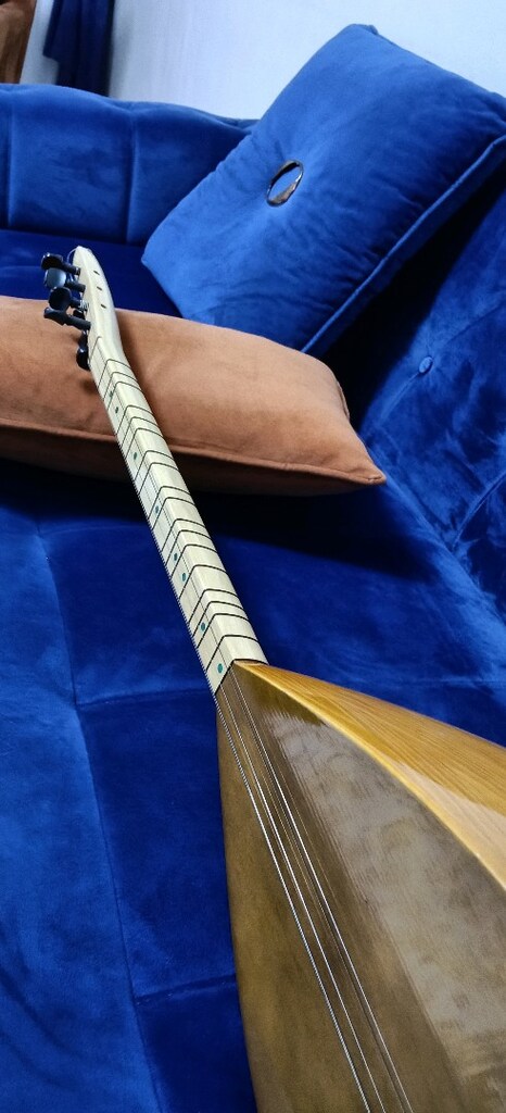 satılık ceviz ağacından yapılmış saz - 6